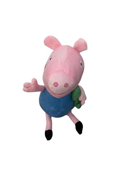 Peppa Pig Figurina George, muzical, celebrul personaj animat Peppa Pig, 25cm, albastru