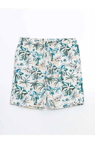 LC Waikiki Short Length Patterned Men's Sea Shorts