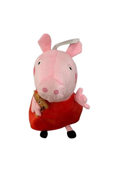 Peppa Pig Peppa Pig plush figure, 25 cm, red, musical function