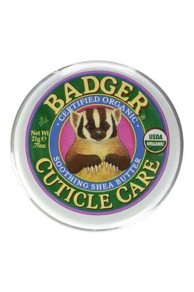 Badger Organic Certified Shea Butter for Nail Area Care 21g