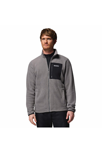 Columbia Jasper Ridge Pebbled Tam Fermuarlı Erkek Polar Üst