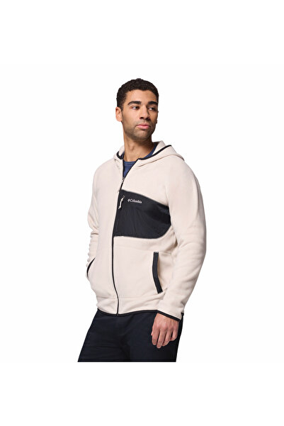 Columbia Fast Trek Overlay Hooded Full Zip Men's Fleece Top