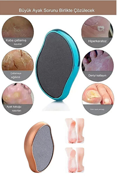 MİNGODAN Ayak Rendesi Topuk Nasır Ölü Deri Temizleme Ayak Bakım Törpüsü Vücut Temizliği