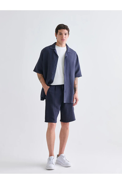 LC Waikiki Comfortable Fit Muslin Men's Shorts