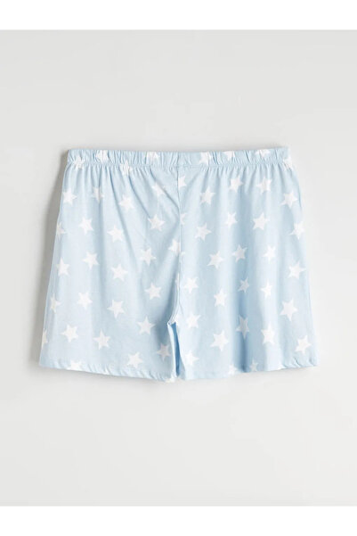 LC Waikiki Star Patterned Women's Shorts Pajama Set