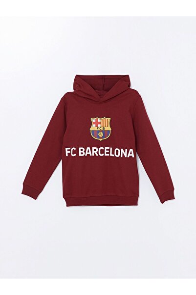 LC Waikiki Lcw Kids Barcelona Printed Boys' Sweatshirt