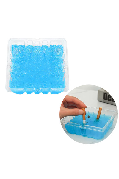 nelerbulurum duman Kül Koku Giderici Kum, Hoş Kokulu 30 Adet Jel + 30 Adet Plastik Küllük