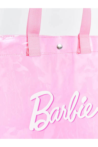 LC Waikiki Τσάντα παραλίας για κορίτσια με στάμπα Barbie