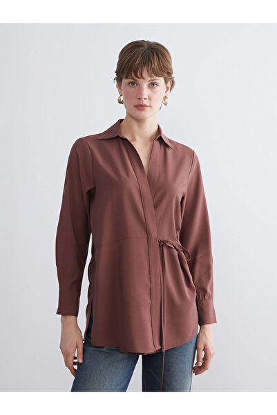 LC Waikiki Double Breasted Collar Women's Shirt Tunic