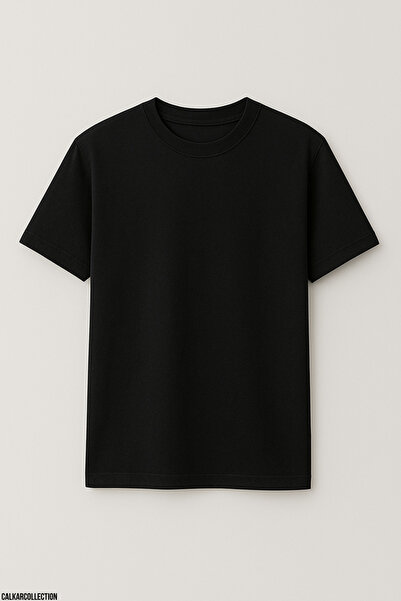 CALKARCOLLECTION Unisex Oversize Baskısız Tshirt