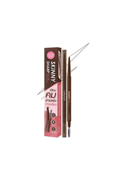 Cathy Doll Cathy Doll Skinny Sharp Brow Pencil - 02 Dark Brown
