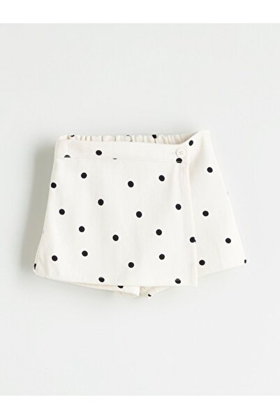 LC Waikiki LCW ECO Girl's Shorts Skirt with Elastic Waist