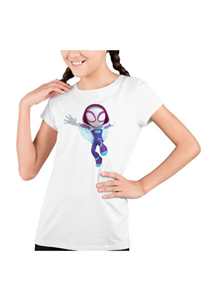 OEM Tricou Copii Fete Fantoma Paianjen Ghost Spider