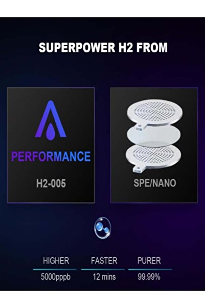 ALTHY Bionic Hydrogen Water Generator Bottle 270ml