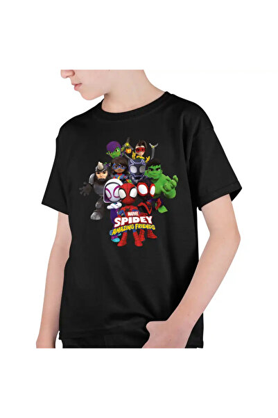 OEM Tricou Copii Baieti Paienjenelul Marvel si prietenii lui uimitori