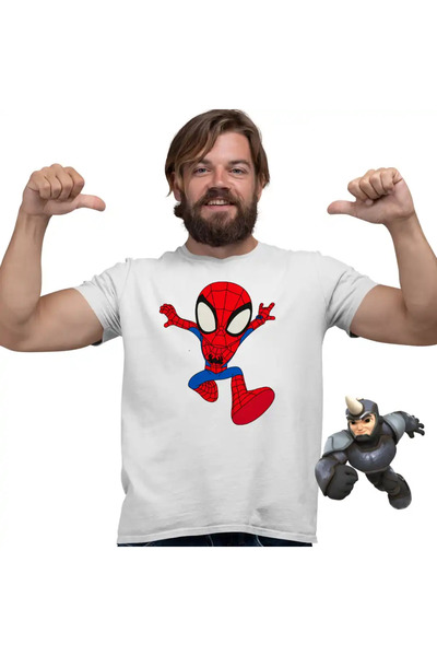 OEM Men's T-Shirt Spiderman Spidey Peter Parker