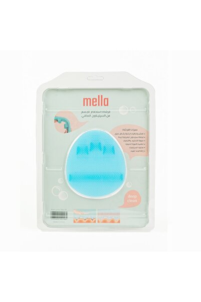 MELLA فرشاة استحمام للجسم من السيليكون الصافي من ميلا