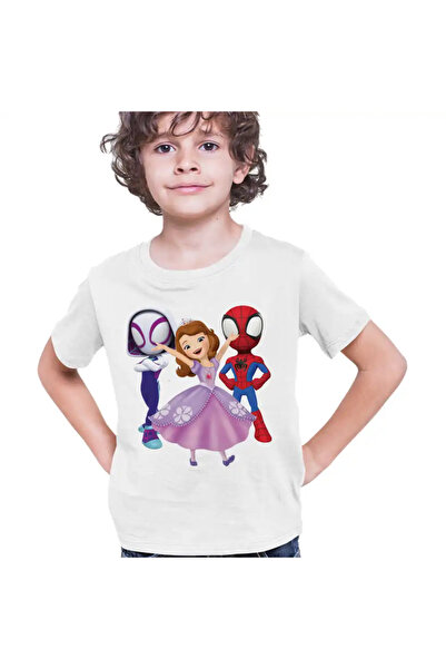 OEM Tricou Copii Baieti Sofia Intai Paienjenel Fantoma Paianjen