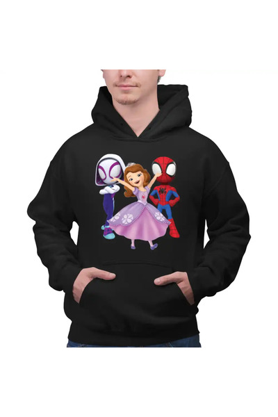 OEM Men's Sweatshirt Sofia the First Spider-Man Ghost Spider