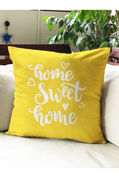 milroma Hello Spring Βελούδινο κάλυμμα μαξιλαριού με στάμπα 43x43cm