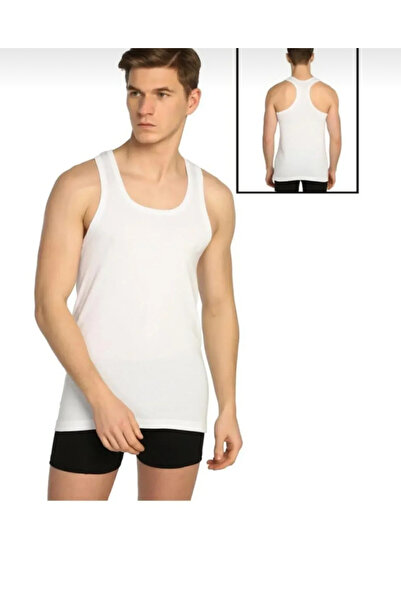 Tutku Men's Ribana Cotton Rambo Sports Singlet 3 Pieces