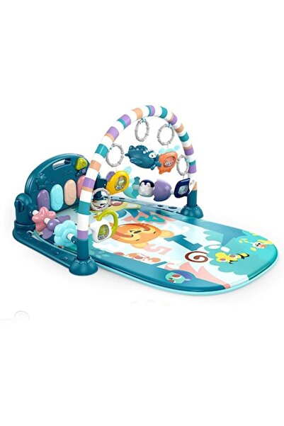 SOLTOY Centru de activitati cu pian 5 in 1 pentru dezvoltarea musculaturii pi...