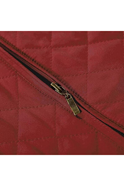 OEM Lightweight, padded, breathable vest with slanted side pockets, Red S