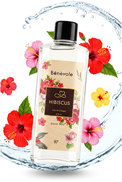 Benevole Hibiscus 80 Derece Kolonya Serisi 400 ml | Ferahlatıcı ve Kalıcı Koku Çeşitleri