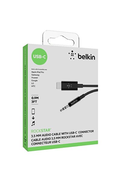 Belkin USB-C to 3.5 mm Audio Port Cable Adapter