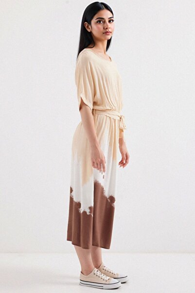 Hiccup BDART Kemerli Gradient Midi Elbise