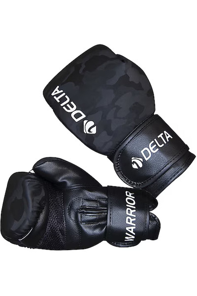 Delta Warrior Kamuflaj 12 Oz Boks Eldiveni – 78-90 Kg Yetişkin İçin Kick Boks, Muay Thai, Sparring Eldiven