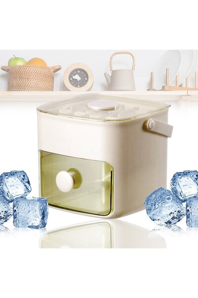 HOZRO Forma pentru Gheata HOZRO, cu Capac din Silicon Alimentar Multicolor