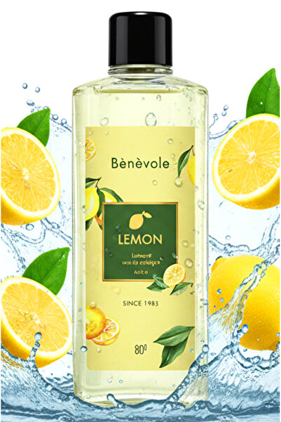 Benevole Limon 80 Derece Kolonya Serisi 400 ml | Ferahlatıcı ve Kalıcı Koku Çeşitleri