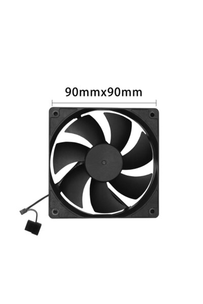 Choice3 NO RGB black 90x90x25mm 80mm 90mm 120mm Quiet Computer Fan Silent PC Fans For Computer PC Case GPU C