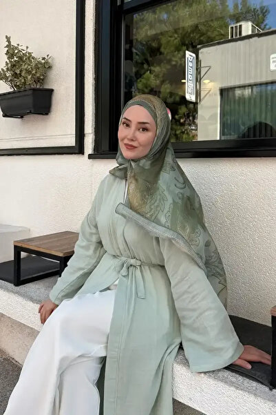 Madame Polo Prestige Vintage Desen Şal - Mint