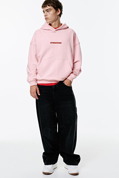 Pull & Bear STWD Studio Kapüşonlu Sweatshirt
