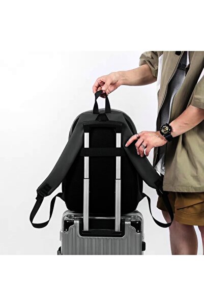 OEM School bag/backpack for school, work or travel, with trolley attachment, 45 x 31 x 17 cm, ZY-G04