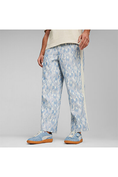 Puma Mens Basketball Nostalgia T7 Chino Pants - Blue