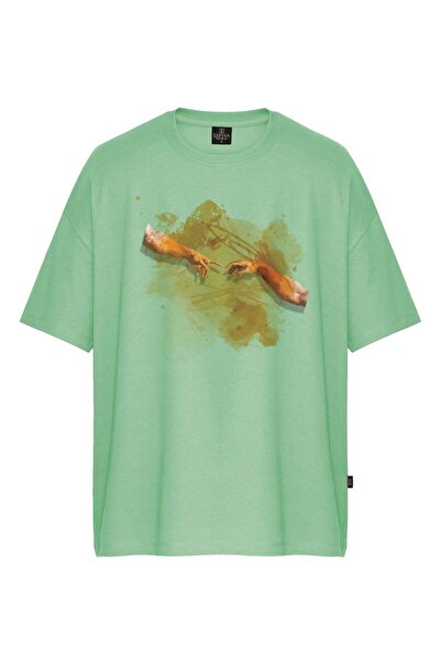 Espina Premium Unisex Touch Printed Oversize T-Shirt
