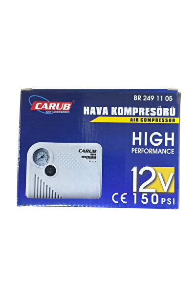 Carub Lastik Şişirme Hava Kompresörü 150 Psi BR 249 11 05