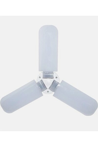 Ulbay Ledbay 3 Kanatlı Led Ampul Beyaz Işık E27