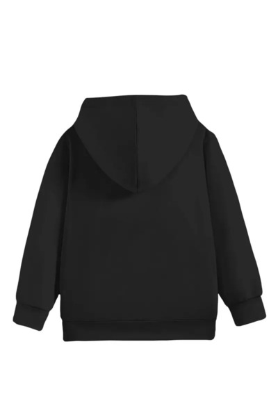 oneagılyazı Kışlık Kapüşonlu Sweatshirt, Çocuk K-POP Baskılı