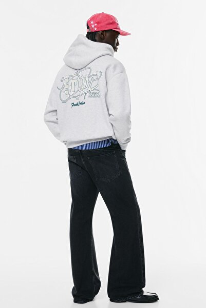 Pull & Bear Kapüşonlu STWD 1991 sweatshirt