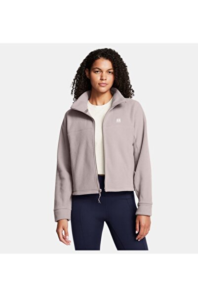 Under Armour Hanorac pentru femei UA Expanse Fleece cu fermoar complet tricou 1387694-015