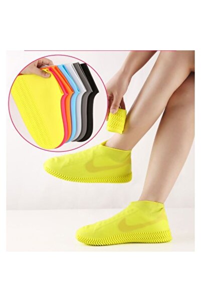 Flippy Shoe Cover, Waterproof Anti-Slip Latex, Size M (34-40), Black