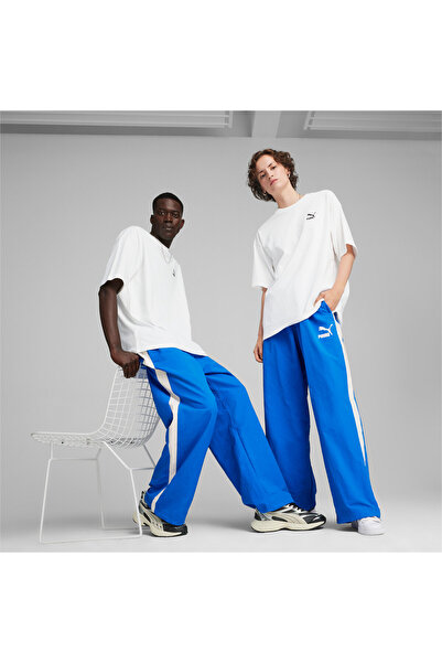 Puma Mens T7 Oversized Track Pants - Blue