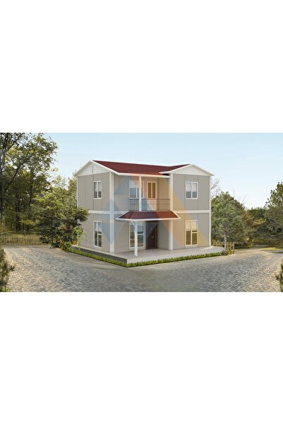 MODA HOME STEEL 100 m² PREFABRİK İKİ KATLI EV