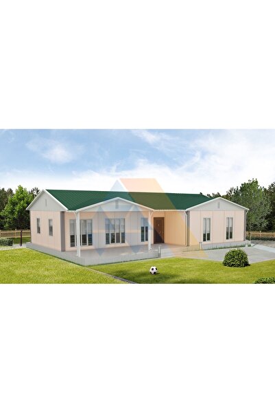 MODA HOME STEEL 123 m² PREFABRİK TEK KATLI EV