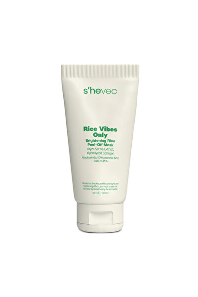 SHE VEC Rice Vibes Only Aydınlatıcı Pirinç Maske 50 ml