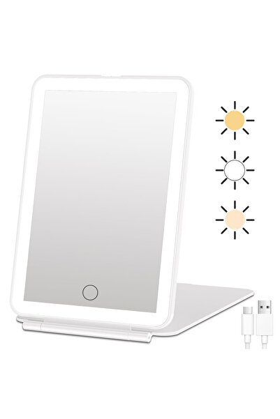 Elindor Oglindă cosmetică ® cu 72 de LED-uri, control tactil și iluminare în ...